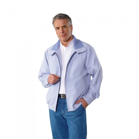 Seersucker-Blouson,Gr.L