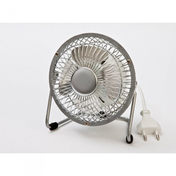Chrom-Tisch-Ventilator