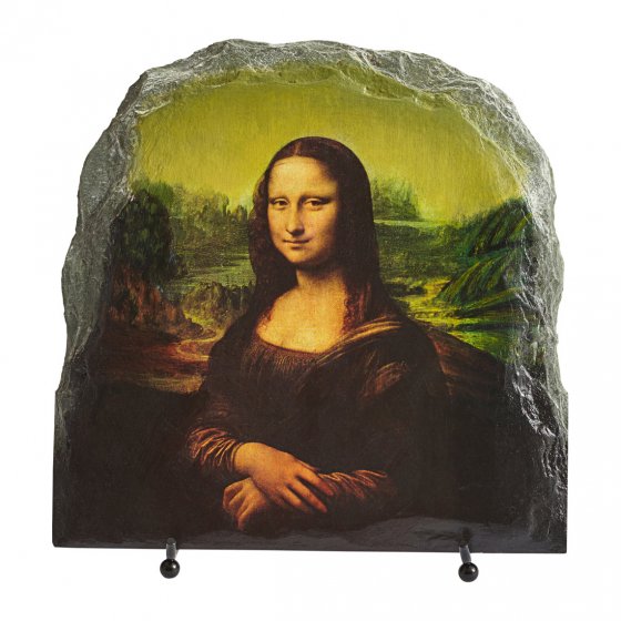 Schiefertafel „Mona Lisa“ 
