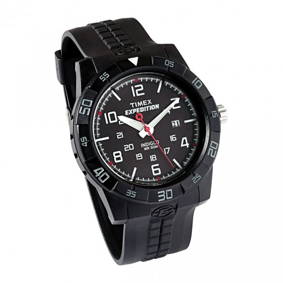 TIMEX®-Herrenuhr „Rugged Black“