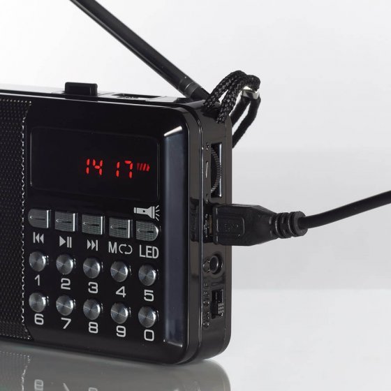 Ihr Geschenk: Multifunktionsradio mit Licht