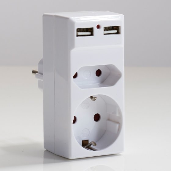 Mehrfach-Steckdosenadapter 