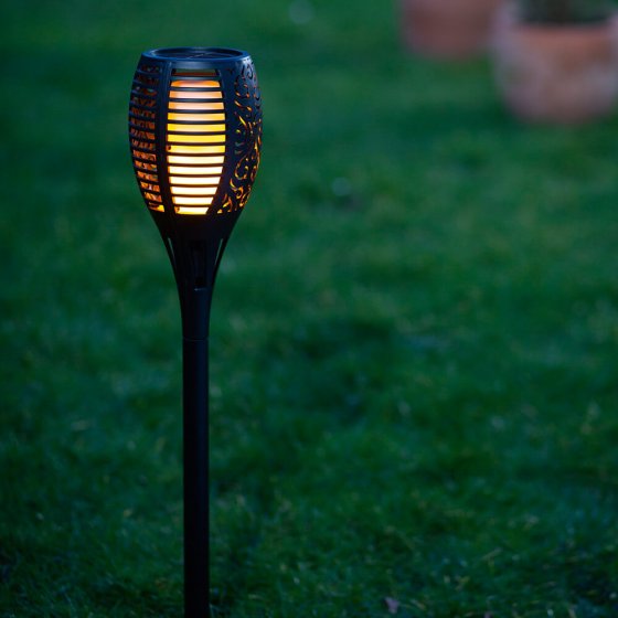 Solar-Gartenfackel „Flamme”