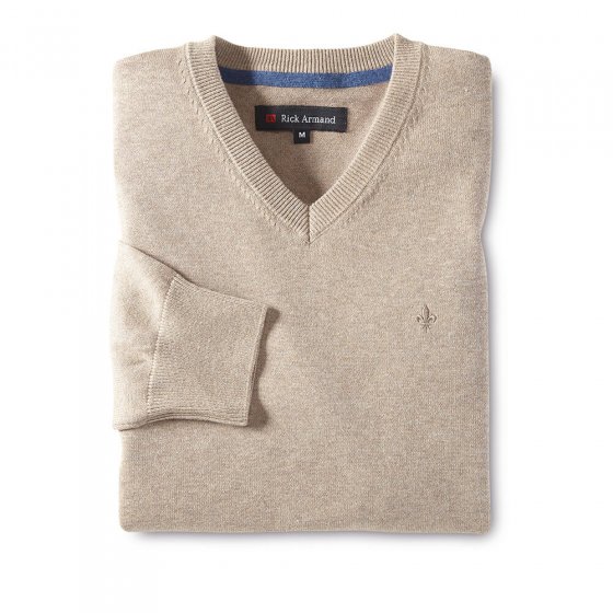 Aktueller V-Pullover