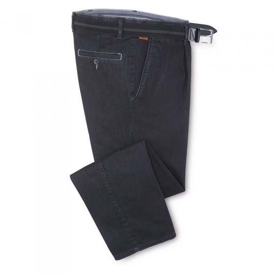 Bequeme Bundfalten-Jeans 