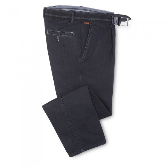 Bequeme Bundfalten-Jeans,j-bla 27 | Jeansblau