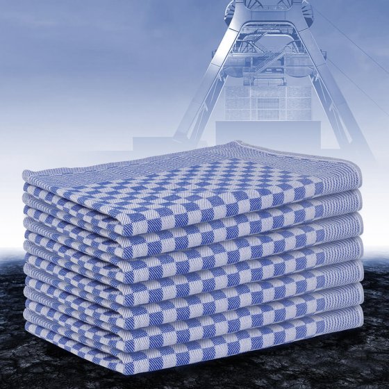 Geschirrhandtücher „Grubenmuster“ 7er-Set