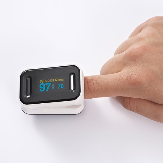 Fingerpuls-Oximeter 2er-Set