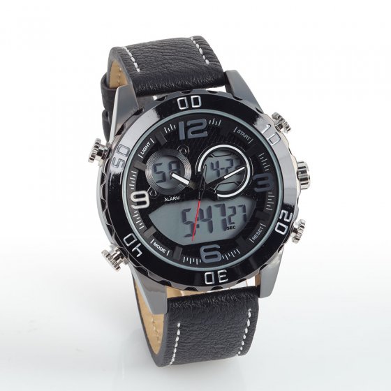 IHR GESCHENK: MULTI-CHRONOGRAPH „DUAL TIME“