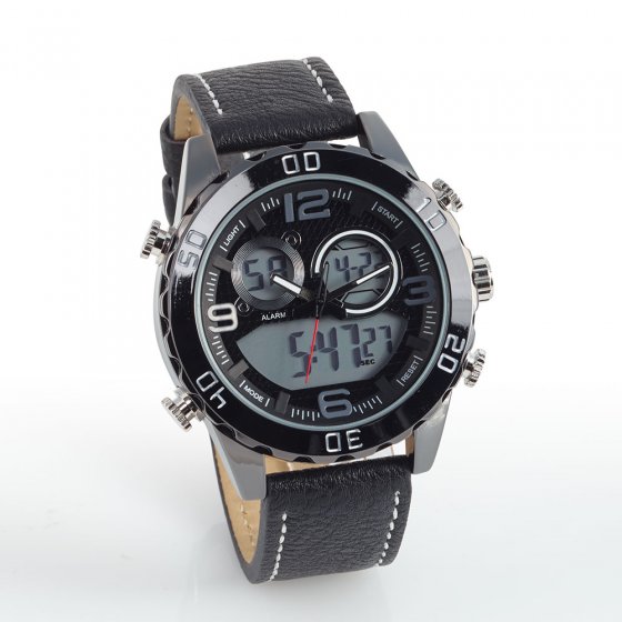 IHR GESCHENK: MULTI-CHRONOGRAPH „DUAL TIME“ 