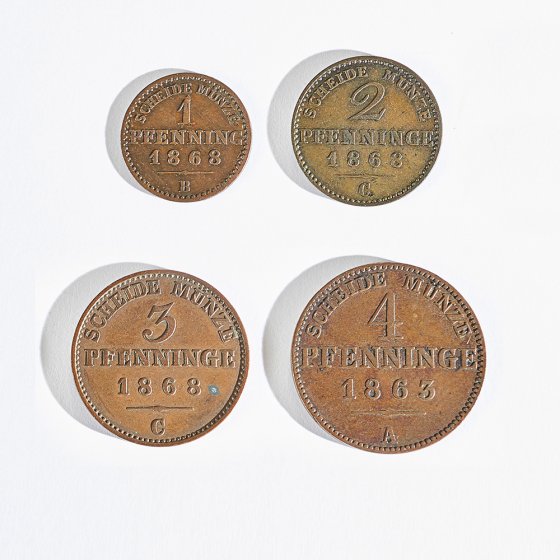 Münzsatz „Preussen-Pfennig“ 