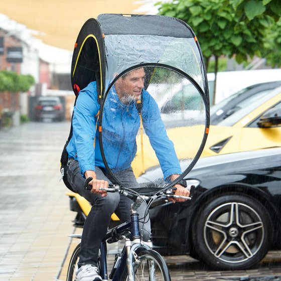 Mobiles Fahrrad-Regendach 