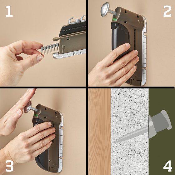 Wandnageltacker „Quick fix”