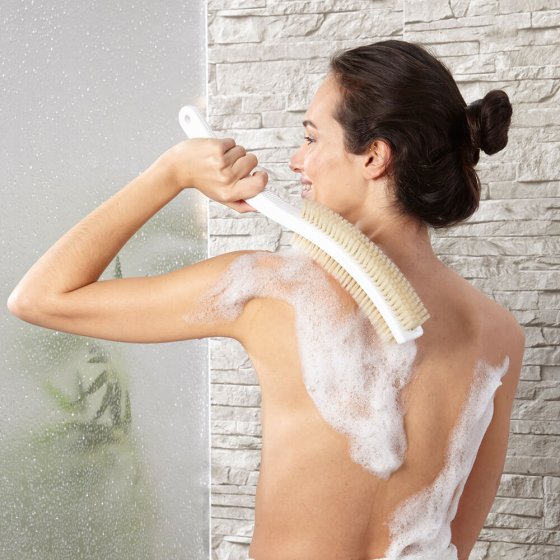 Ergonomische Naturhaarbürste