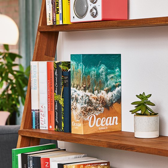 Buchkassette mit Zylinderschloss „Ocean” 
