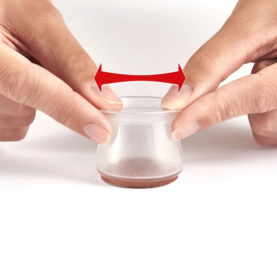 Flexible Möbelfußschützer 8 Stück