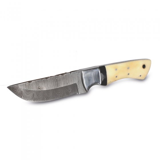Damast-Jagdmesser „Chameau” 