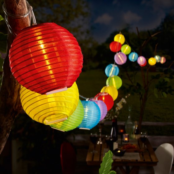 Sommerlichterkette 20 Lampions 