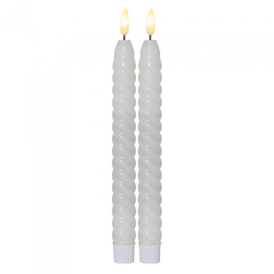LED Kerzen 2er-Pack SWIRL 