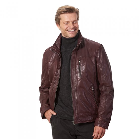 Lammnappa Jacke, bordeaux 58 | Bordeaux