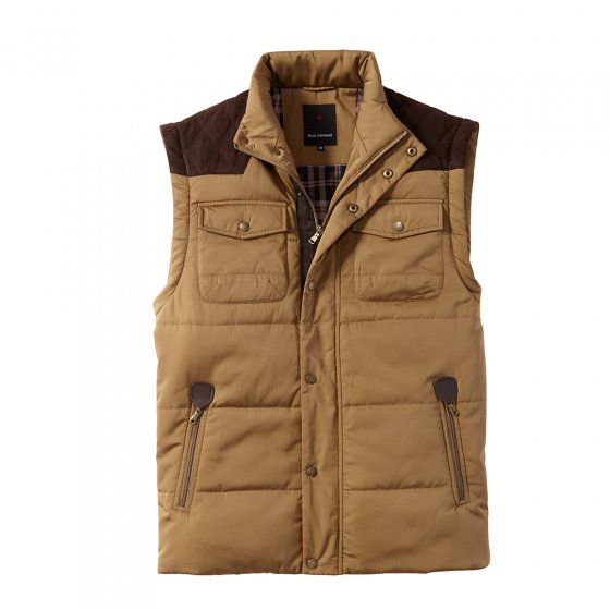 Jacke m. abnehmbaren Ärmeln,ca XL | Camel
