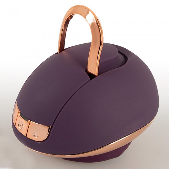 Vibrator mit Massagekugeln 