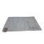 Platzset 4er Set  mit Bestecktasche Dunkelgrau Hellgrau - 2