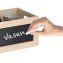 Allzweckkiste mit Tafel Holz - 2
