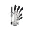 Messerblock 8 teiliges Set Metallic Black - 2