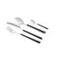 Besteck-Set 24-teilig Marble Black - 2