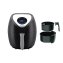 Heißluftfritteuse Digital 3,6 Liter 1400 W Schwarz - 2