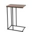 Beistelltisch Metall + MDF Natur - 2