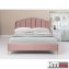 Bett 140 x 200 cm Yoris Pink - 2