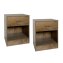 Nachtschrank 2er Set Thekla Eiche - 2
