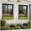Blumenkasten mit Wasserspeicher Nessa 75 cm Grün - 2