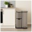 Mülltrennsystem Jannik 60 Liter Silber - 2
