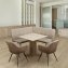 Sitzgruppe Taupe/Antikbraun Joschka - 2