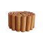 Beetumrandung Holz halbrund braun - 2