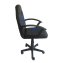 Schreibtischstuhl Junior höhenverstellbar ergonomischer Drehstuhl Schwarz-Blau - 2