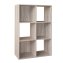 Standregal Sonoma 6 Fächer 60 x 90 x 30 cm vielseitig als Regal oder Raumteiler - 2