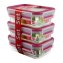 Frischhaltedose 3er Set Himbeer Clip   Close - 2