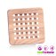 Untersetzer 20x20 Buche - 2