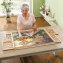 Holzbrett Puzzlebrett mit Auszügen 1000er - 2