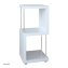 Standregal Weiß Regal 30x65x30 cm modernes Bücherregal - 2