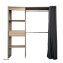 Offene Garderobe mit Vorhang Artisaneiche - 2