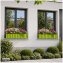 Blumenkasten mit Wasserspeicher Nessa 75 cm Grün - 2