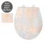 Premium WC-Sitz Mod. Agate mit Relief, aus antibakteriellem Duroplast - 2