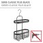 Bad-Caddy Classic Plus Black, mit hochwertigem Rostschutz - 2