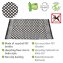 Badematte Mod. Tara, hergestellt aus recycelten PET-Flaschen (100 % Polyester) - 2