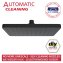 Regenduschkopf Automatic Cleaning Schwarz, 25 x 17 cm - 2